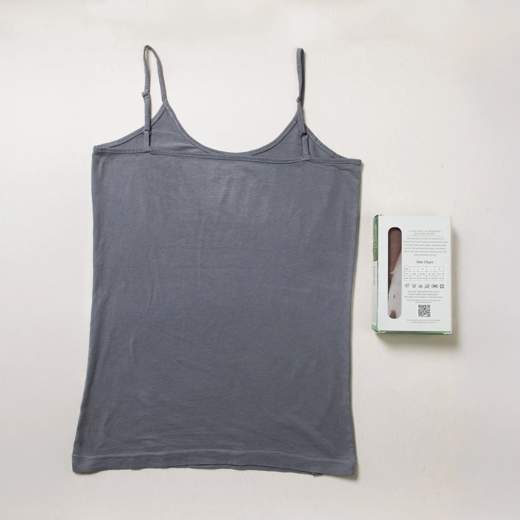 Women’s Organic Camisole/Slip – Soft, Plant Dyed & Anti-Microbial - Image 10