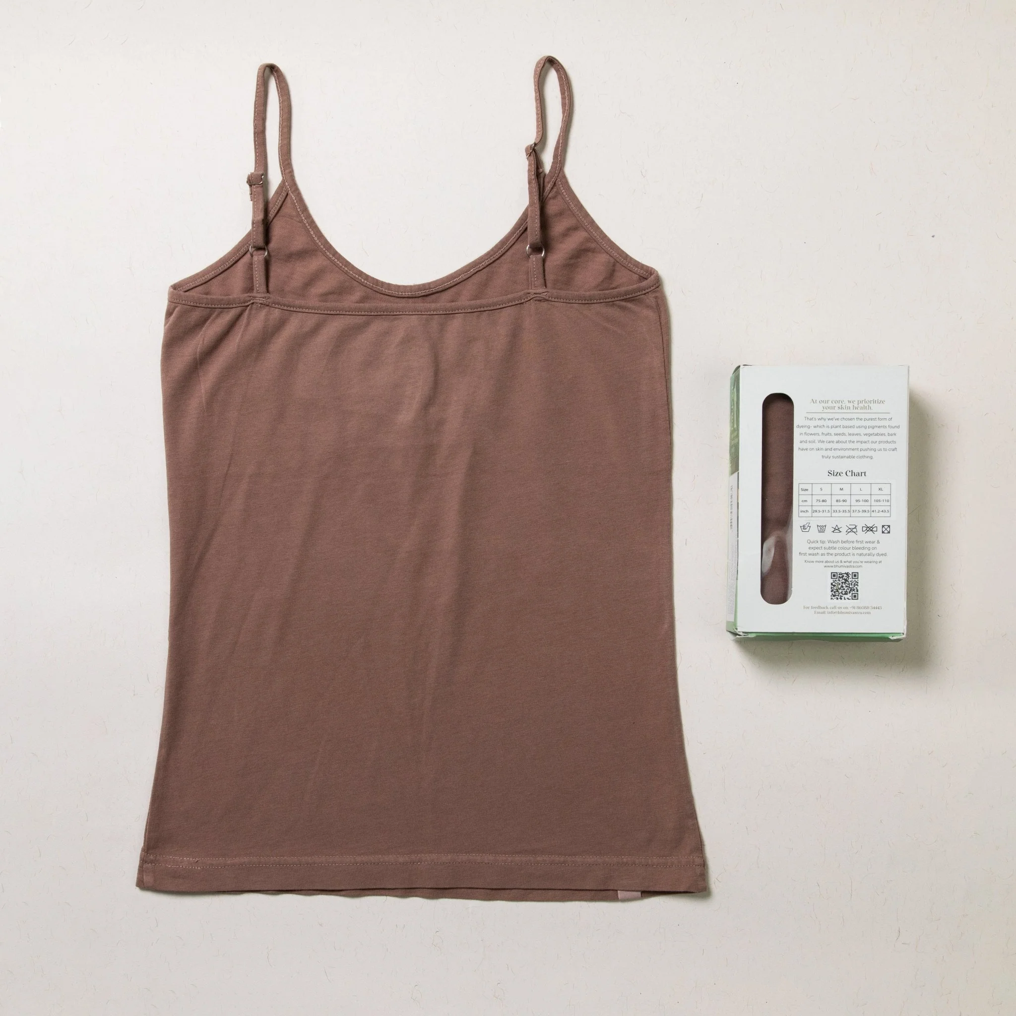 Women’s Organic Camisole/Slip – Soft, Plant Dyed & Anti-Microbial - Image 6