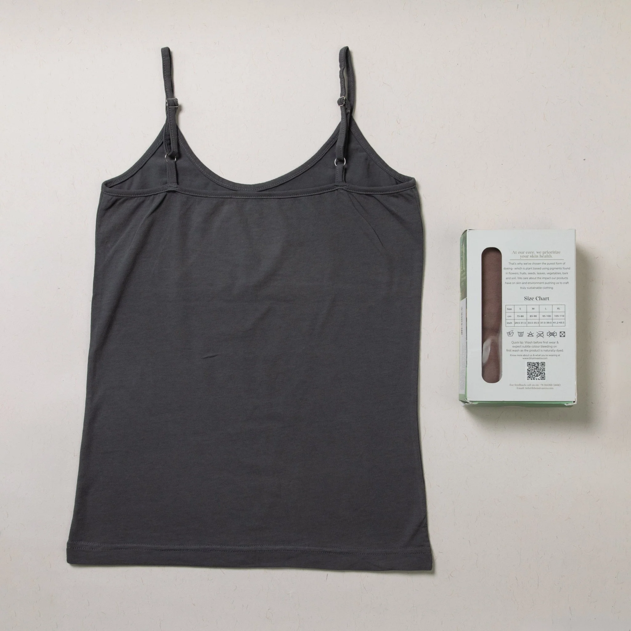 Women’s Organic Camisole/Slip – Soft, Plant Dyed & Anti-Microbial - Image 9