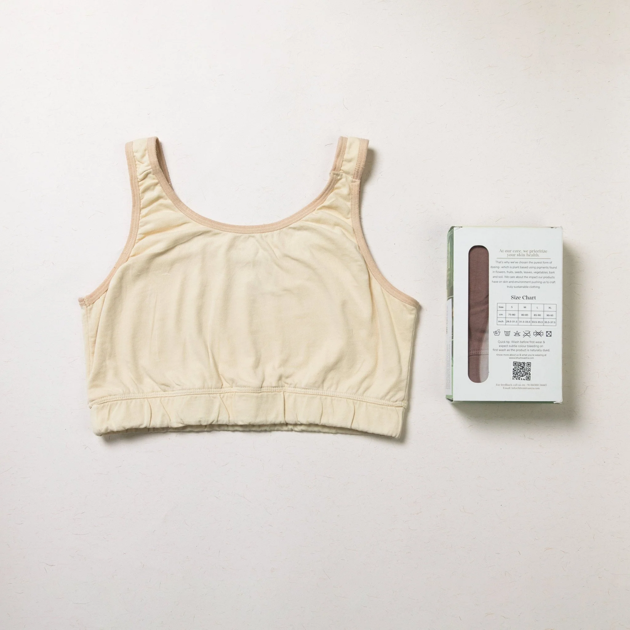 Women’s Organic Sports Bra – Plant Dyed, Toxin-Free & Anti-Microbial - Image 12