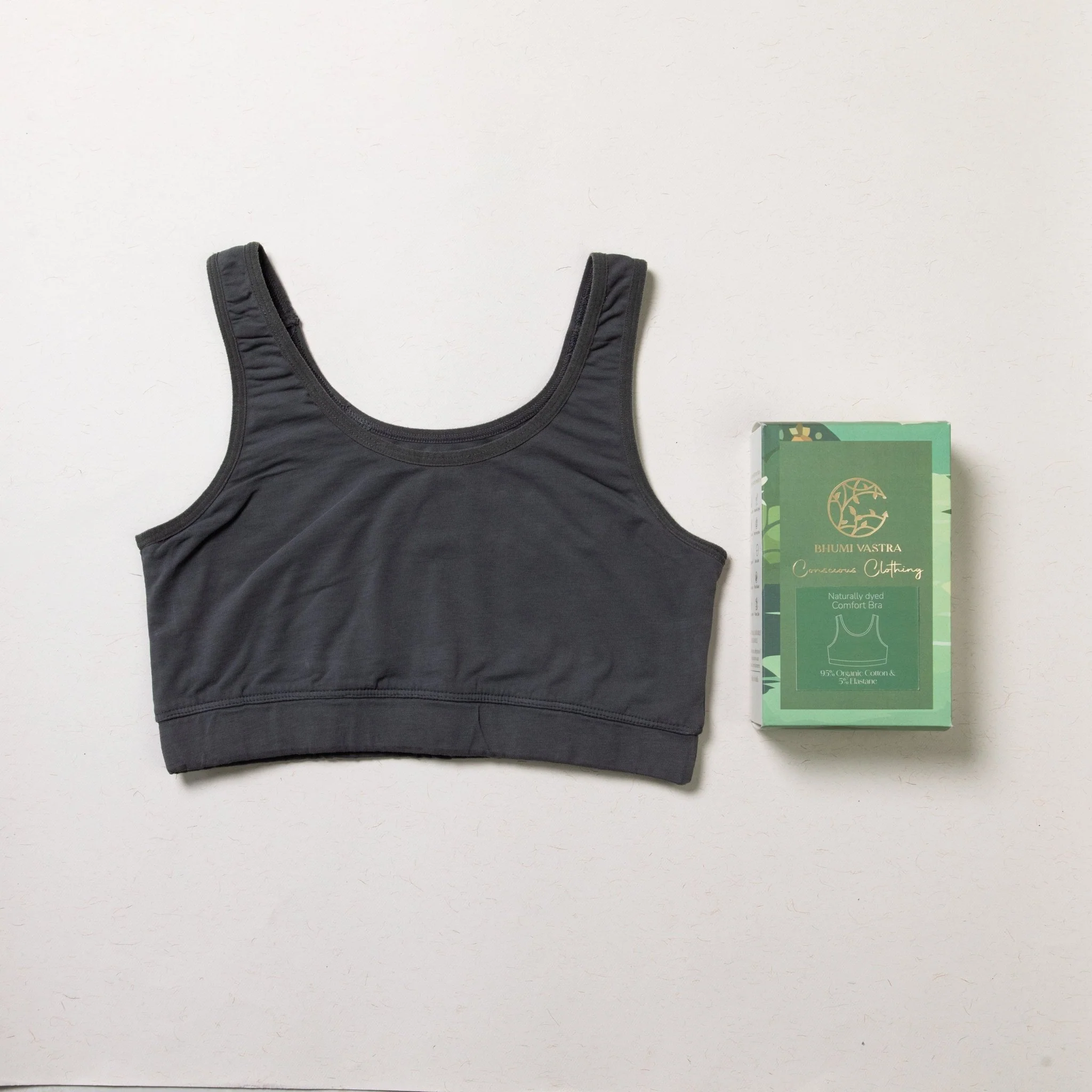Women’s Organic Sports Bra – Plant Dyed, Toxin-Free & Anti-Microbial - Image 2