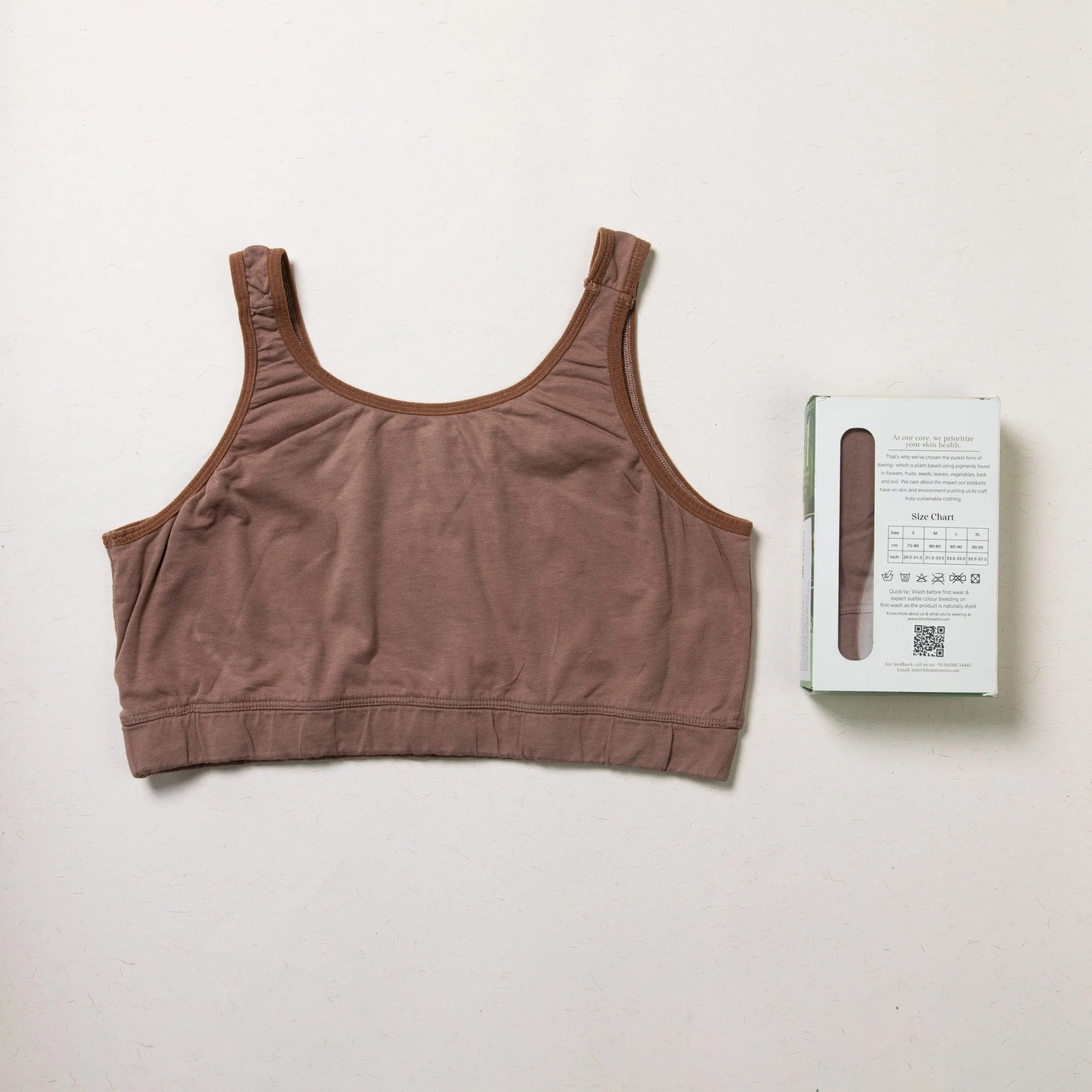 Women’s Organic Sports Bra – Plant Dyed, Toxin-Free & Anti-Microbial - Image 5