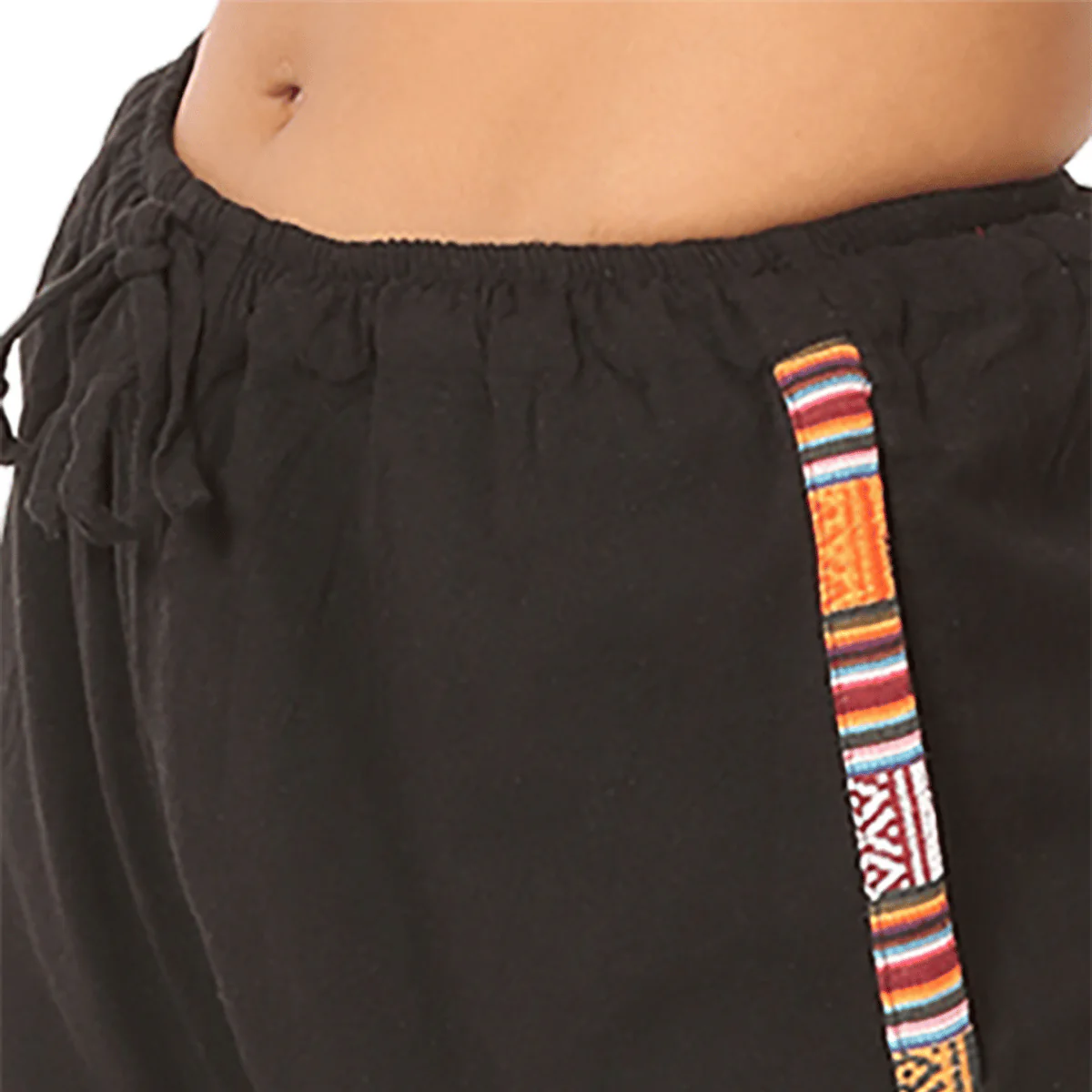 Women's Designer Harem Pants | Black | Fits Waist Size 28" to 36" - Image 13