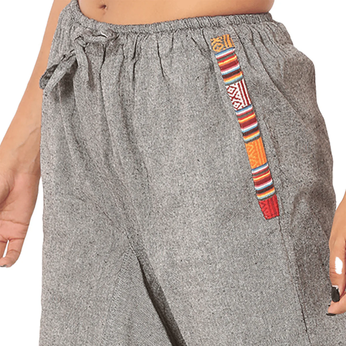 Women's Designer Harem Pants | Grey | Fits Waist Size 28" to 36" - Image 6
