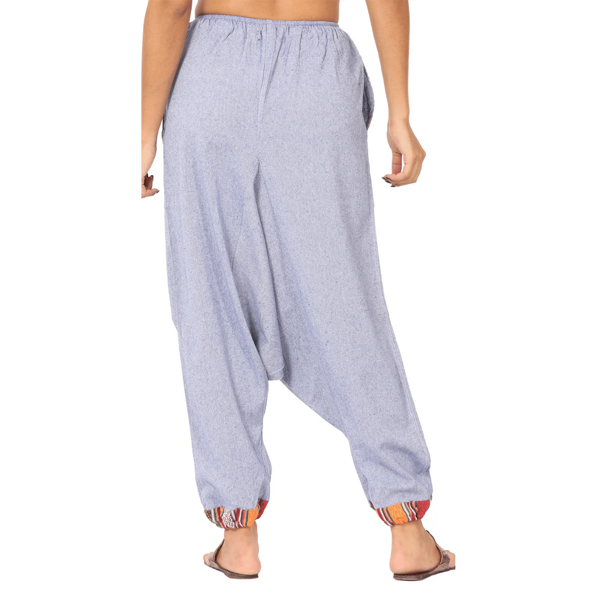 Women's Harem Pants | Lavender Blue | Fits Waist Size 28" to 36" - Image 11