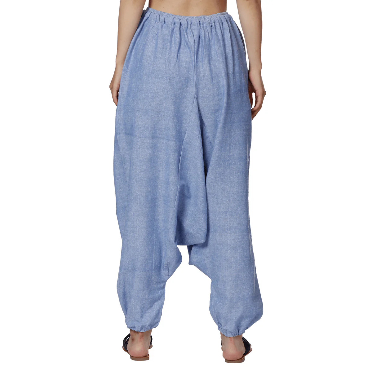 Women's Harem Pants | Lavender Blue | Fits Waist Size 28" to 36" - Image 12