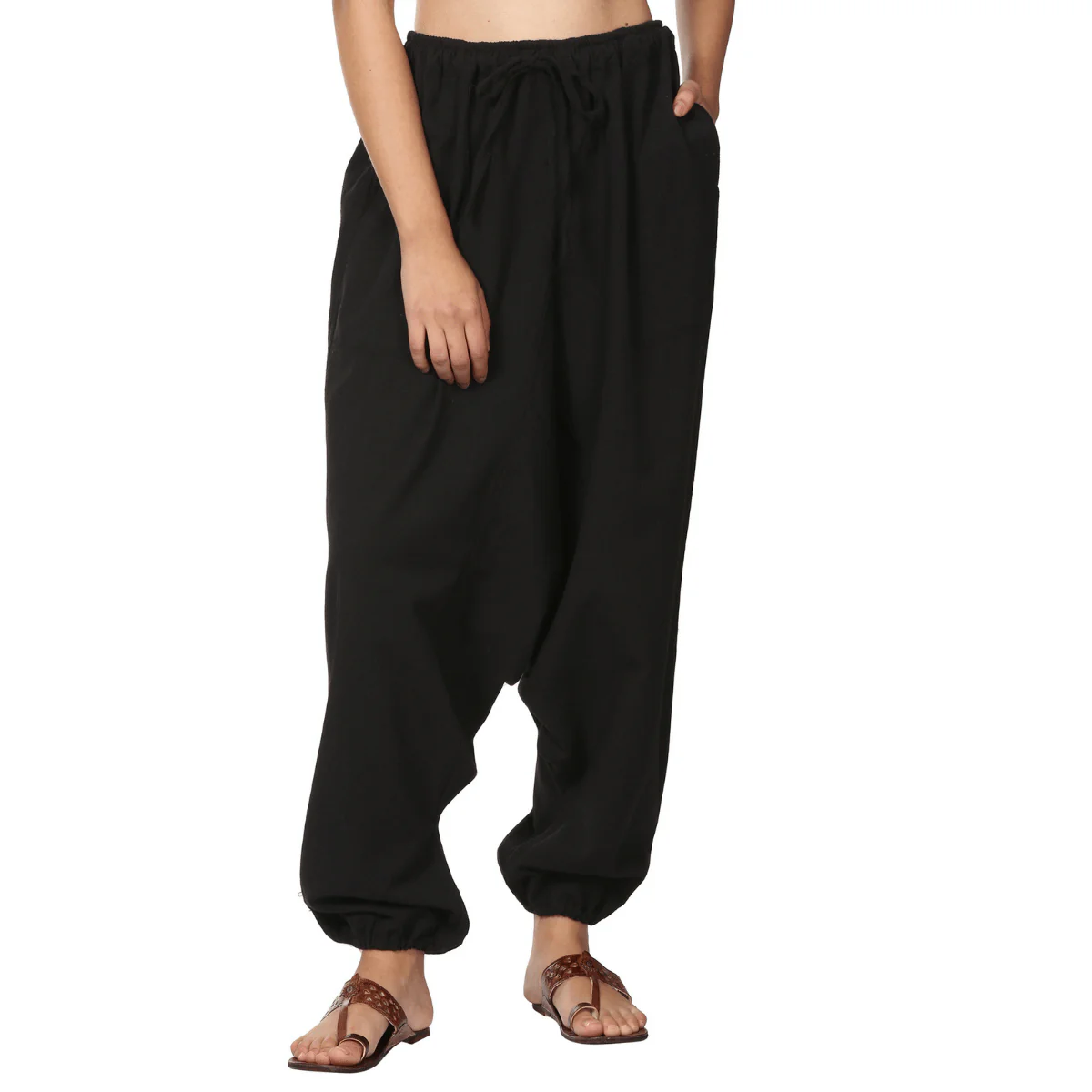 Women's Harem Pant | Black | Fits Waist Size 28" to 36" - Image 7