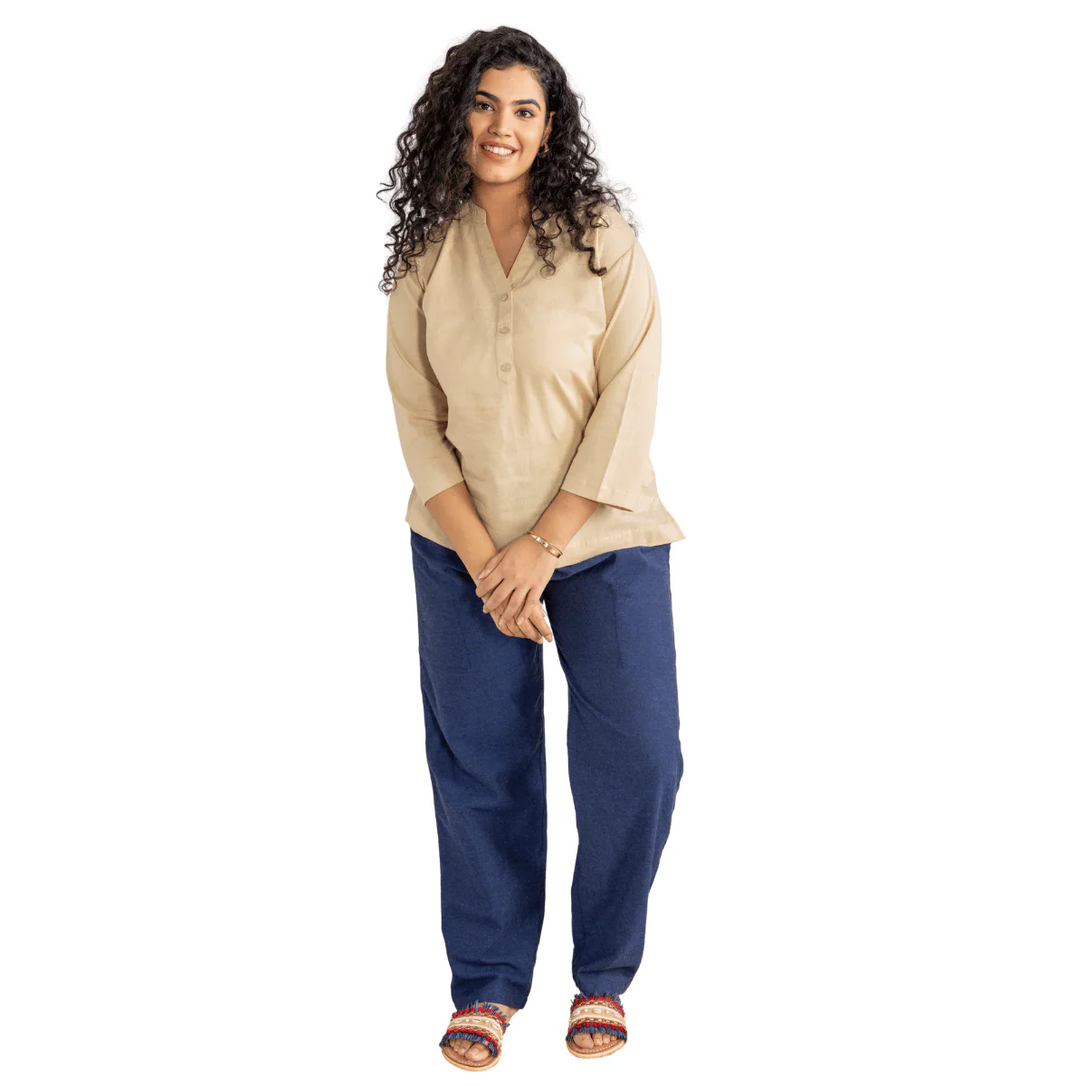 Women's Lounge Pant | Dark Blue | Fits Waist Size 28" to 36" - Image 6