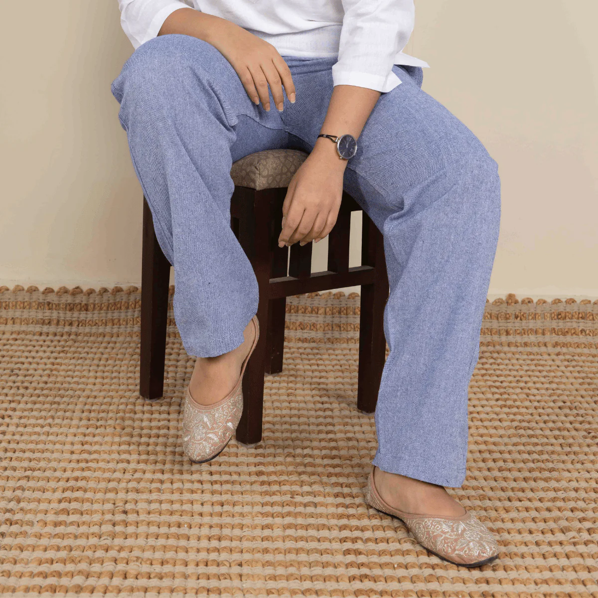 Women's Lounge Pants | Blue | Fits Waist Size 28" to 36"