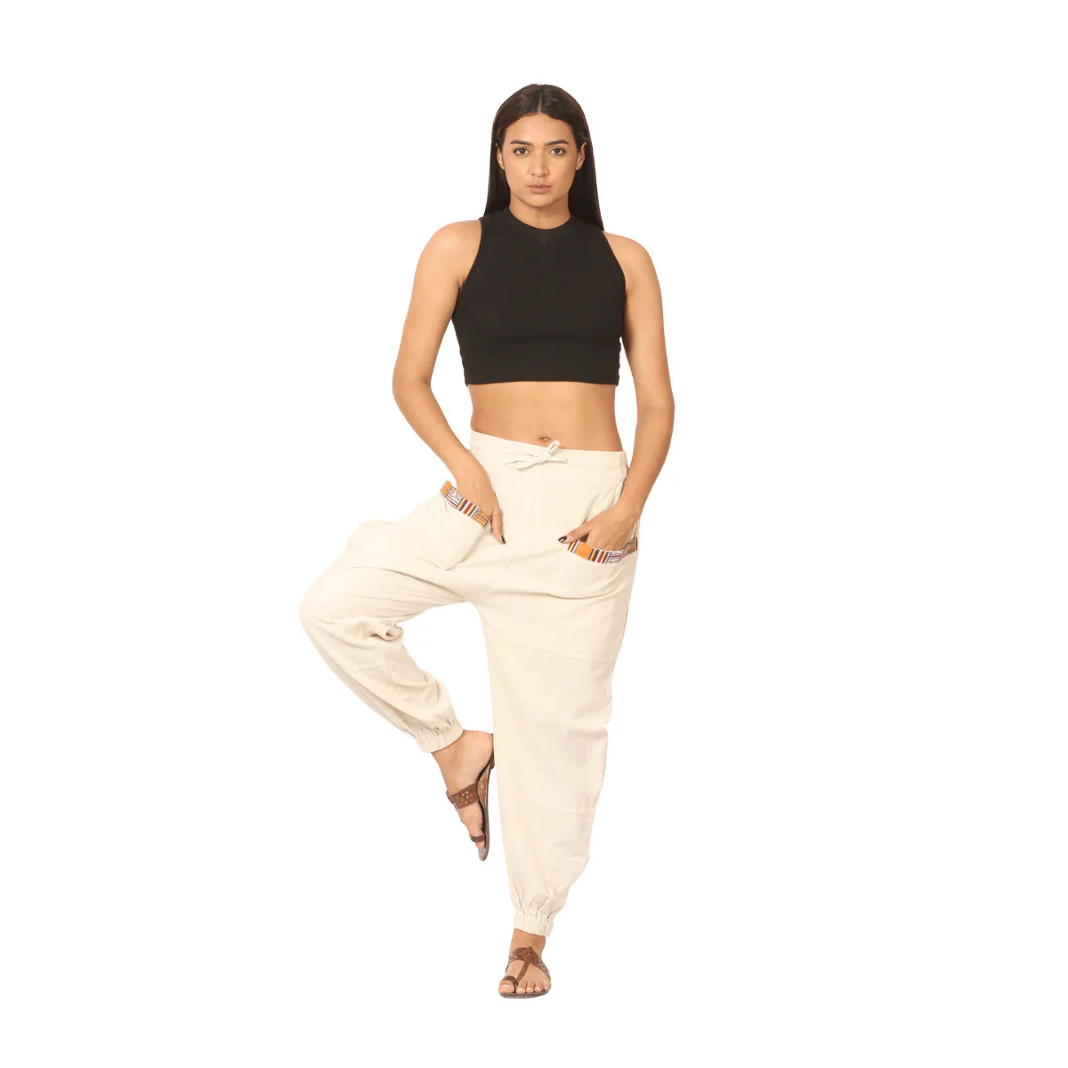 Women's Hopper | Cream | Fits Waist Sizes 28 to 38 Inches - Image 11