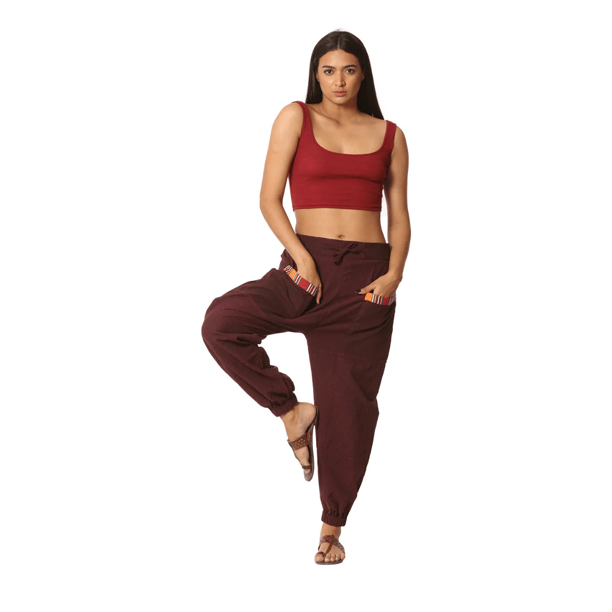 Women's Hopper | Maroon | Fits Waist Sizes 28 to 38 Inches - Image 10