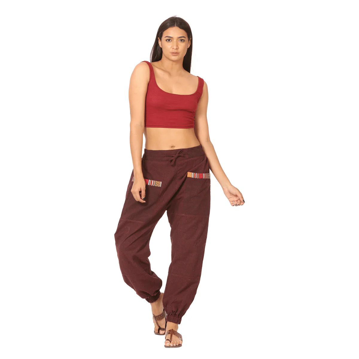 Women's Hopper | Maroon | Fits Waist Sizes 28 to 38 Inches - Image 8