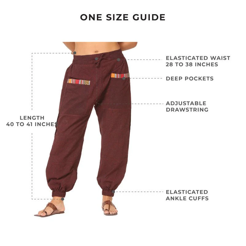 Women's Hopper | Maroon | Fits Waist Sizes 28 to 38 Inches - Image 9