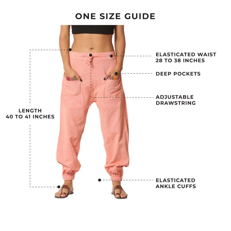Women's Hopper | Orange | Fits Waist Sizes 28 to 38 Inches - Image 3