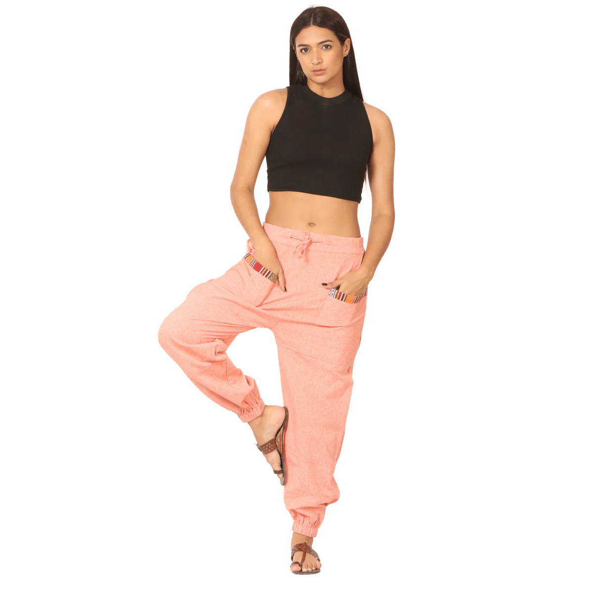 Women's Hopper | Orange | Fits Waist Sizes 28 to 38 Inches - Image 4