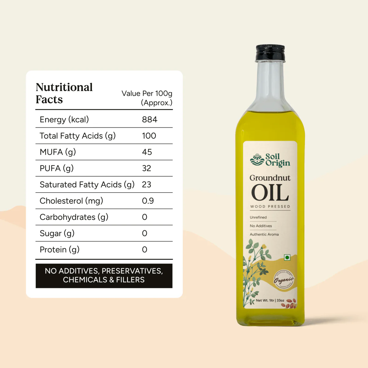 Wood-Pressed Groundnut Oil | Authentic Nutty Aroma - Image 4