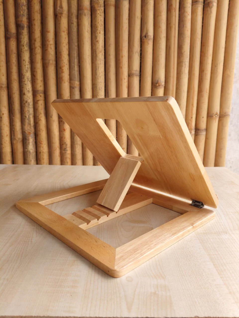 Wooden Laptop Stand – Ergonomic, Portable & Eco-Friendly - Image 4