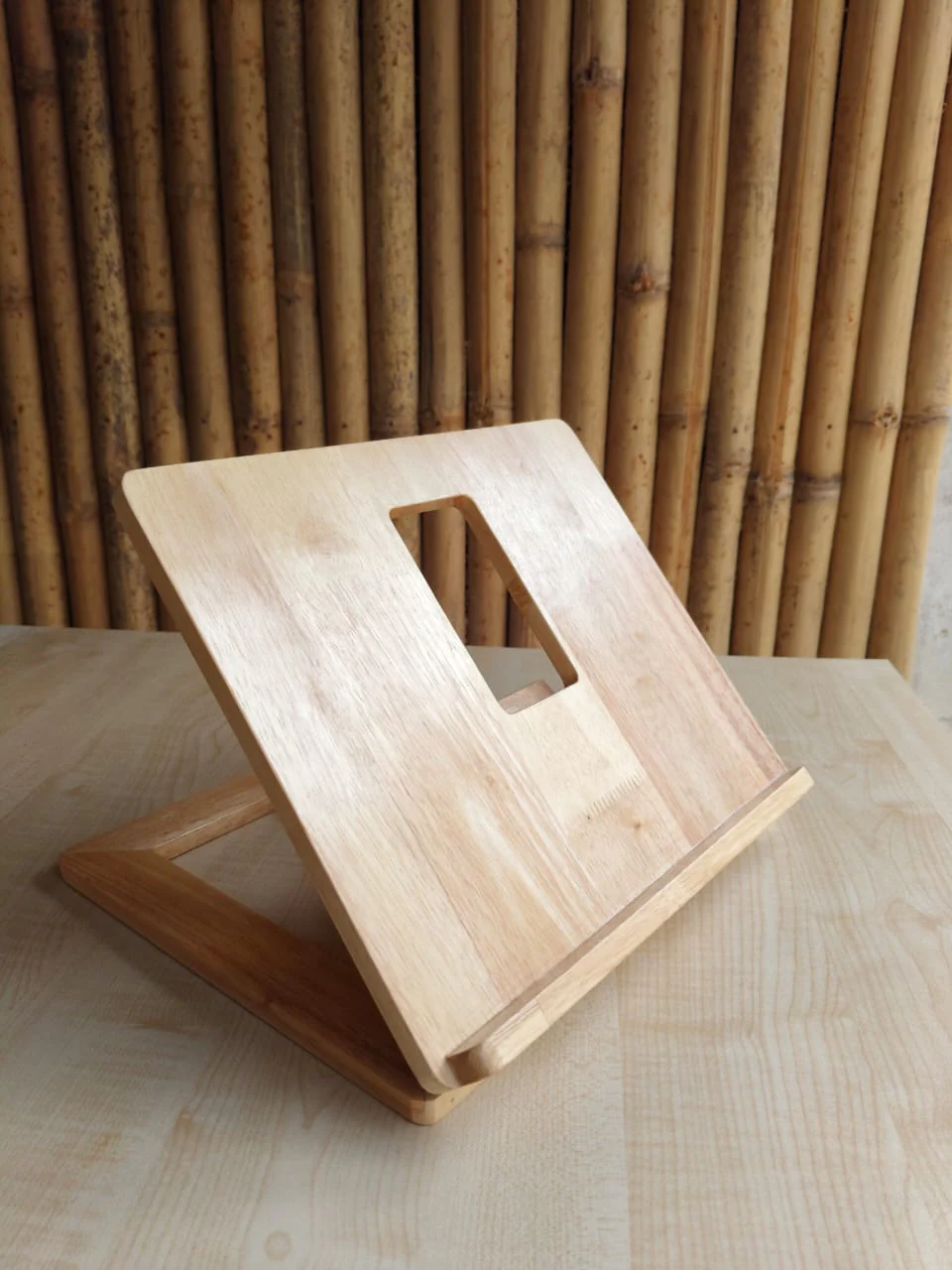 Wooden Laptop Stand – Ergonomic, Portable & Eco-Friendly - Image 5