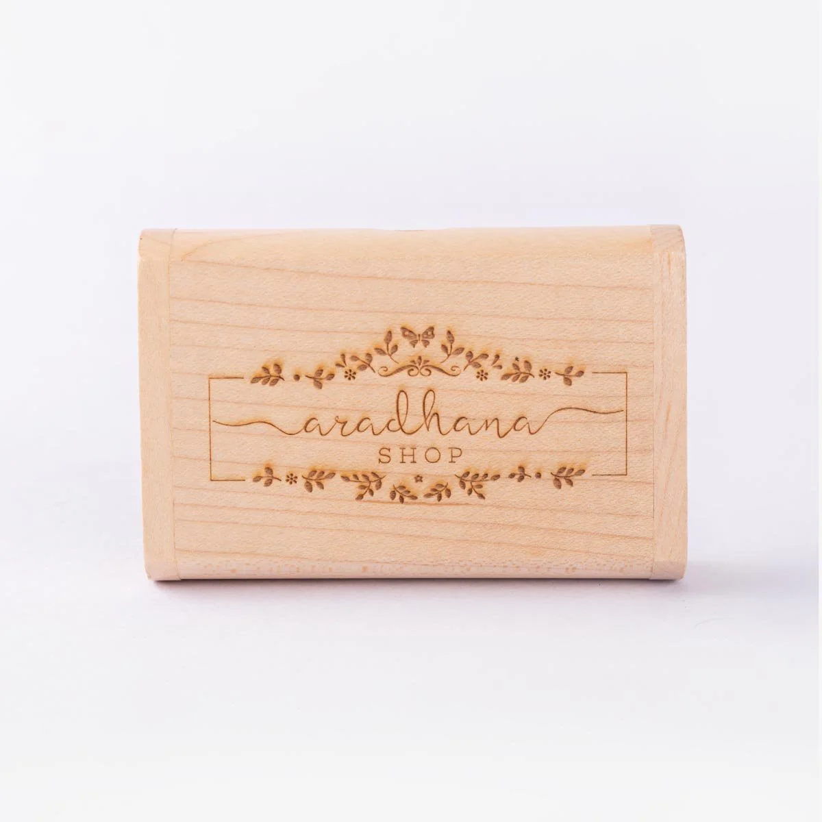 Wooden Pen Drive Box set with Hand Painted Miniature Art - Image 4