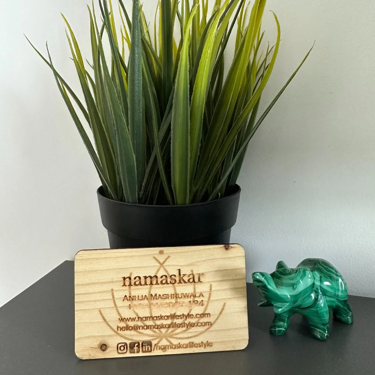 Wooden Personalised Visiting Cards - 200 pcs - Image 2