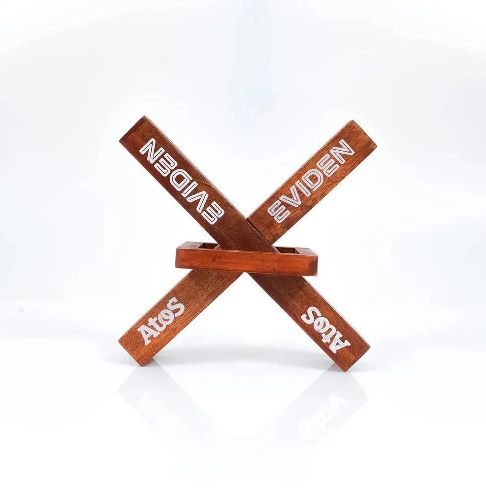 Customised Wooden Siege Puzzle - Brain Teaser & Mind Challenge Game - Image 3