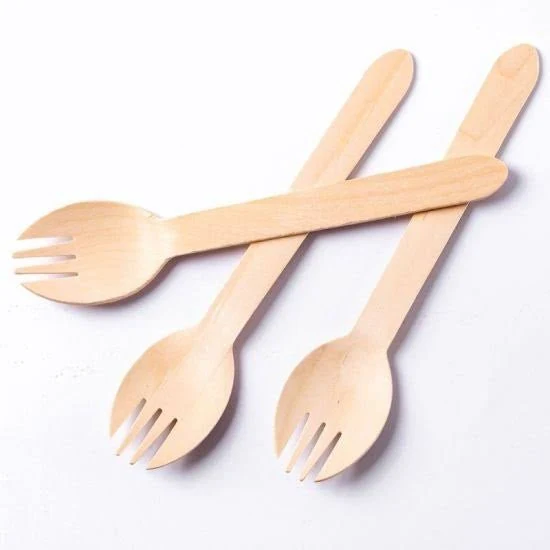 Wooden Spork | Eco-Friendly Sugarcane Spork