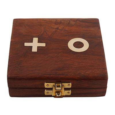 Wooden Tic Tac Toe- Unique Handmade Quality | Family Board Games - Image 2