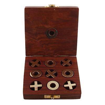 Wooden Tic Tac Toe- Unique Handmade Quality | Family Board Games - Image 3