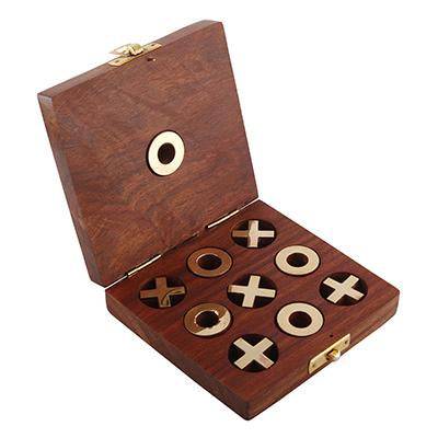 Wooden Tic Tac Toe- Unique Handmade Quality | Family Board Games - Image 4