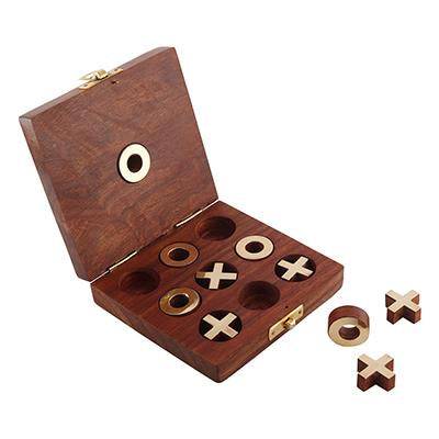 Wooden Tic Tac Toe- Unique Handmade Quality | Family Board Games - Image 5