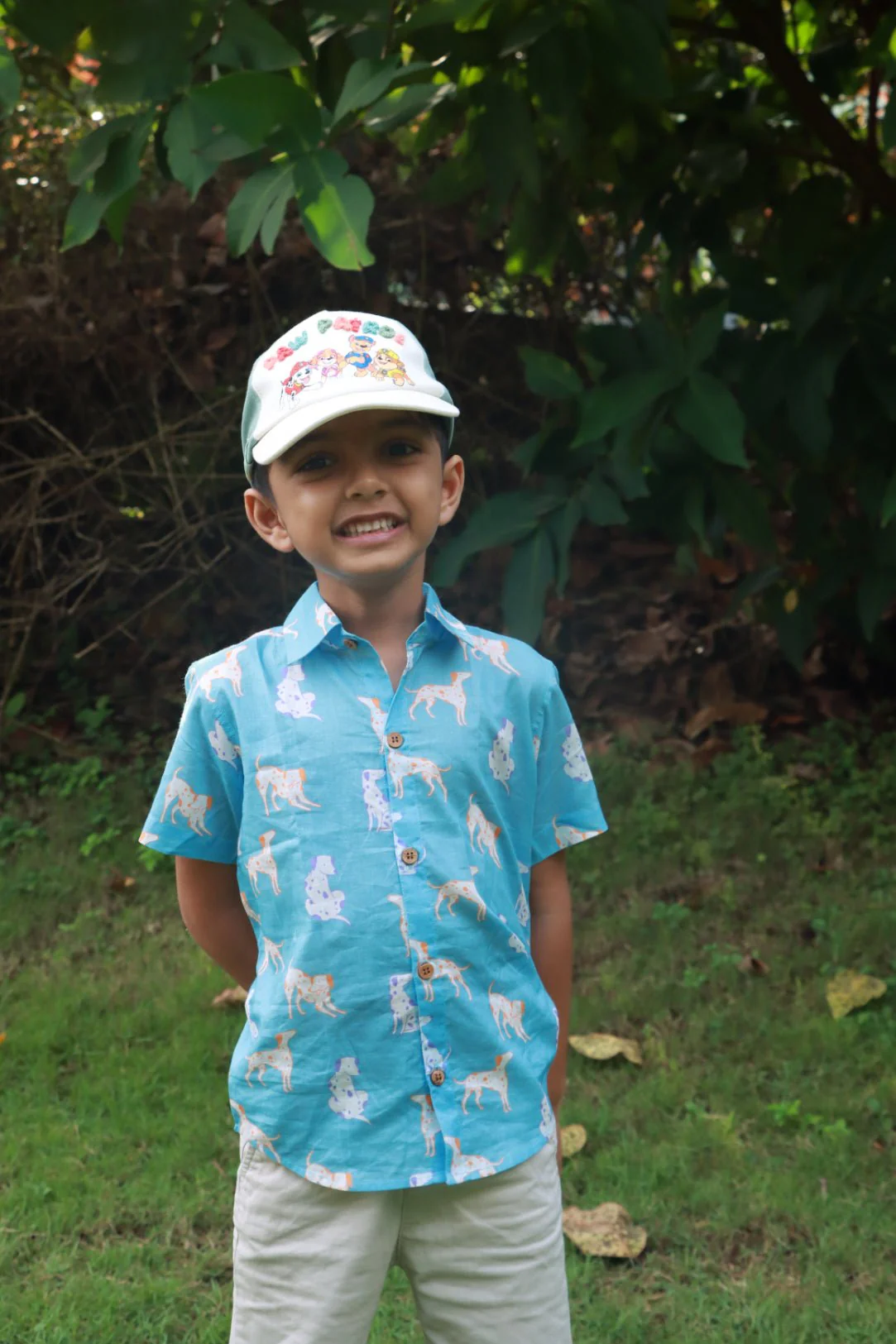 Woof Wonders Cotton Shirt for Boys - Image 4