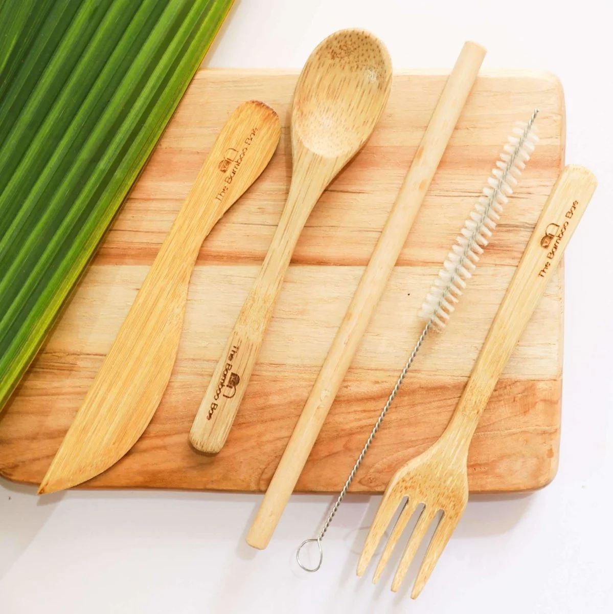 Work From Home Essentials Eco Friendly Gift | Bamboo Cutlery | Coconut Bowls | Cork Water Bottle - Image 7