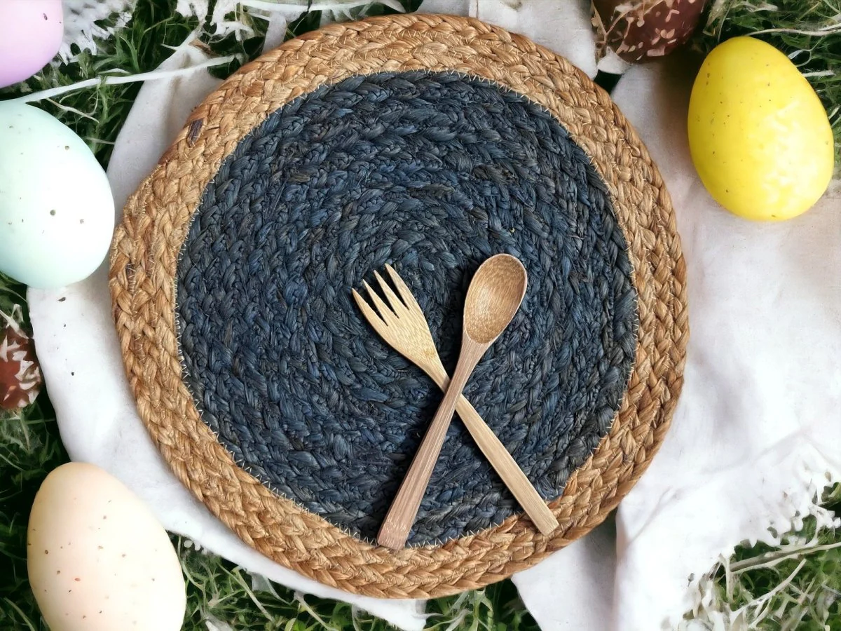Jute Placemats – Set of 2 - Image 2