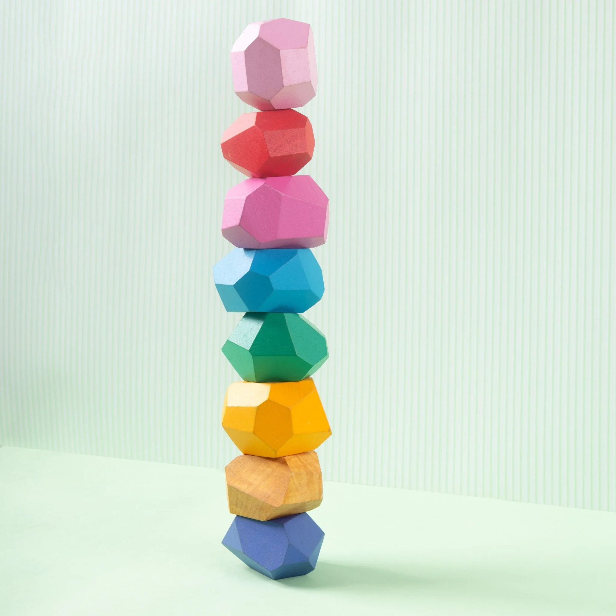 Zen Blocks For Kids | Balancing Wooden Stones Toy