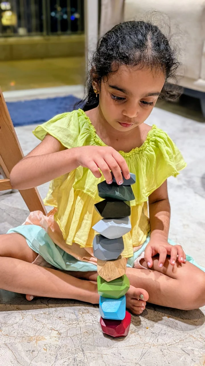 Zen Blocks For Kids | Balancing Wooden Stones Toy - Image 3