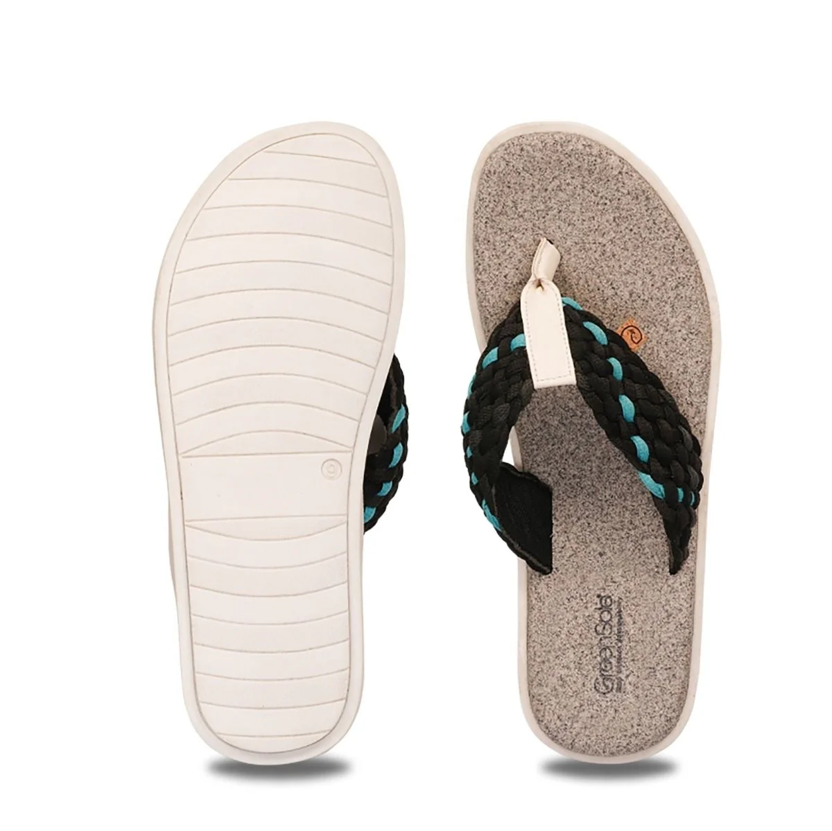 Zen Weaves Men's Vegan Flip Flops - Image 3