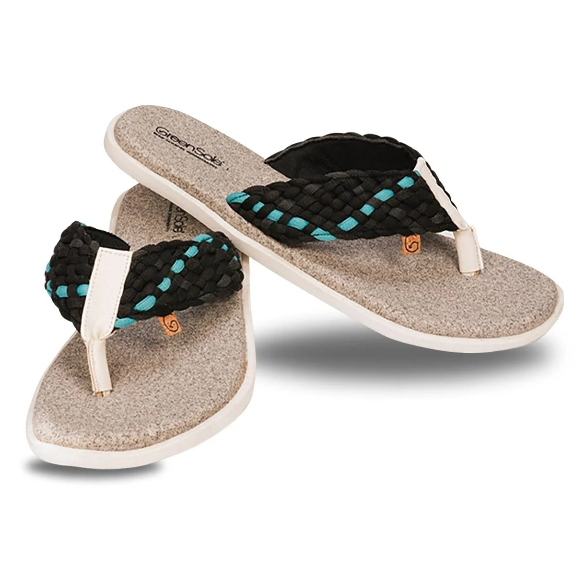 Zen Weaves Men's Vegan Flip Flops - Image 4
