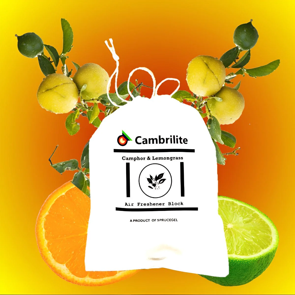 Zero-Waste Camphor Claystone Air Freshener Combo Pack